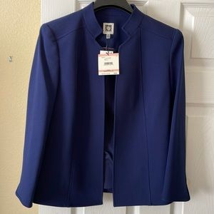 BRAND NEW Anne Klein Blue blazer